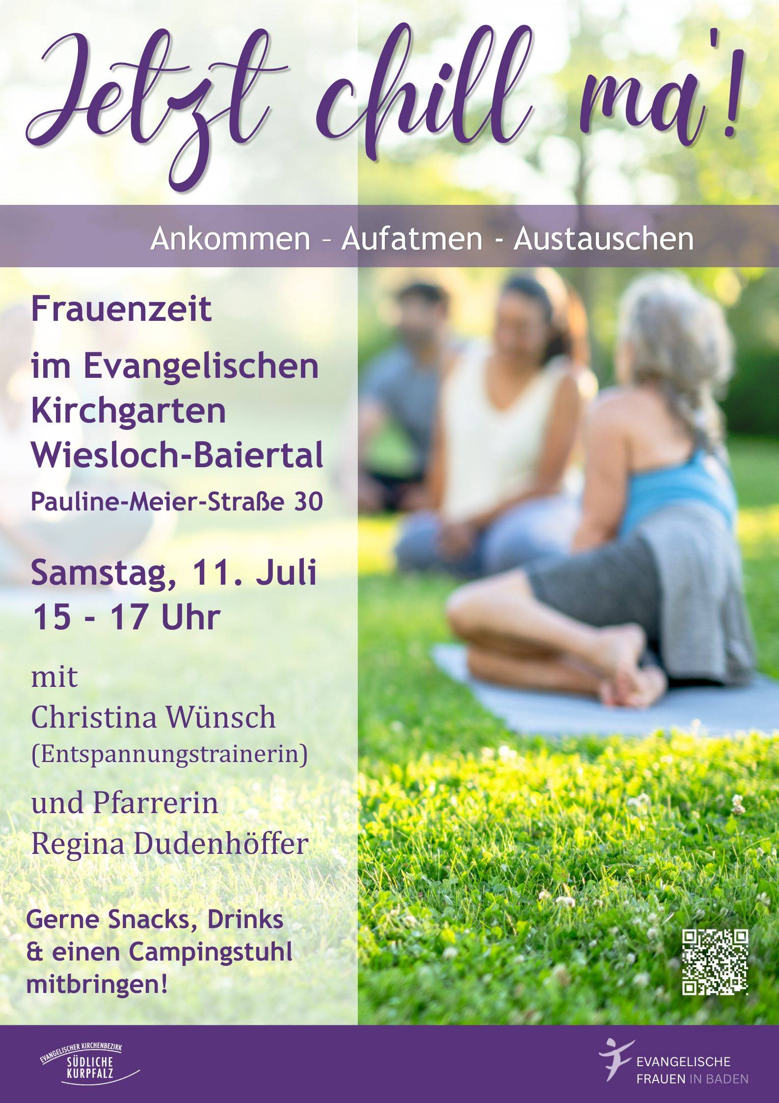 Öffnet externen Link in einem neuen Fenster Quelle: Evangelische Frauen Südliche Kurpfalz